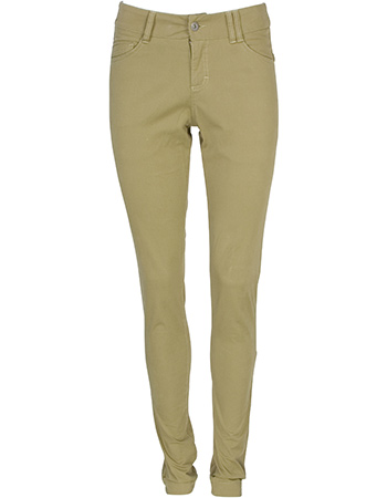 Damesbroek 5 Pocket Dark Olive