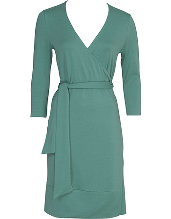 Wrap Dress Basil