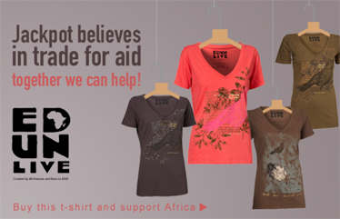 edun, jackpot, organic, biologisch, fairtrade