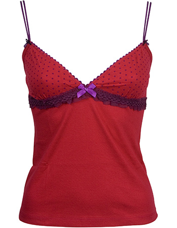 Camisole Fushia Red