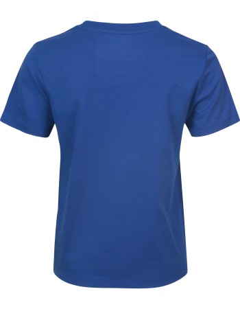 T-shirt Bird Couple Worker Blue detail