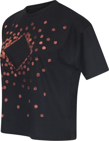 T-shirt Be There Black detail