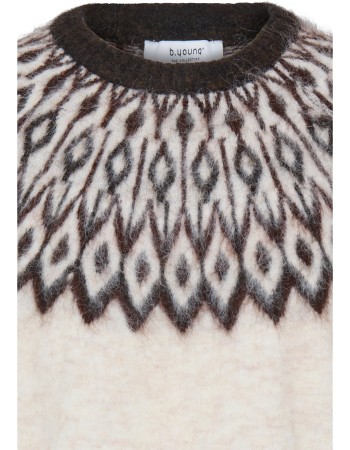 Trui Bymilou Birch Java Fair Island detail