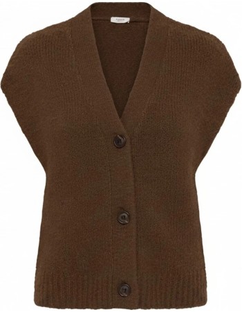 Vest Bymillers Button Java Melange