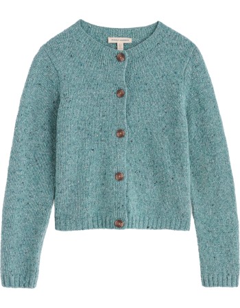 Cardigan Merinowol Dawson Pick Lichen