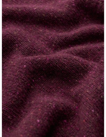 Cardigan Merinowol Dawson Pick Dark Hellebore detail