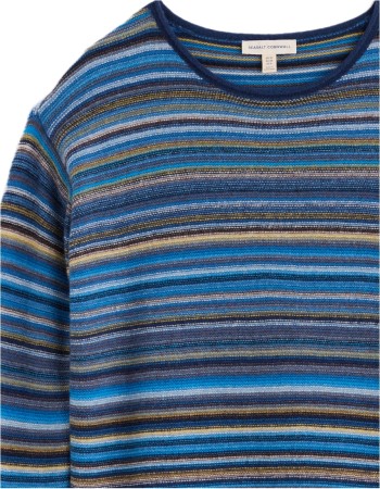 Trui Fruity Ripple Marks Bright Marine Mix detail