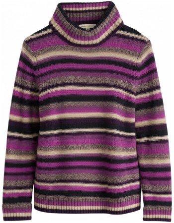 Wollen Trui Braque Concertina Purple