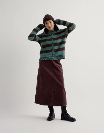 wollen cardigan van seasalt cornwall