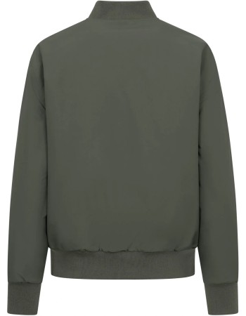 Jas Blousholm Pinstripe Olivephantom detail