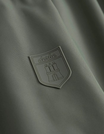 Jas Blousholm Pinstripe Olivephantom detail