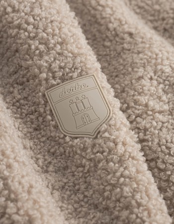 Jas Kuschelby Long Rainy Day Beige detail