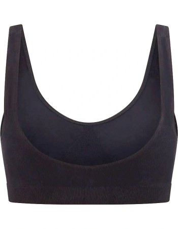 Bamboe BH Naadloos Padded Black detail
