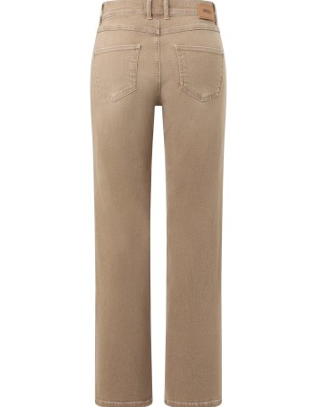 Jeans Lara Wide Leg Dessert Beige detail