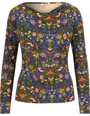 Longsleeve Whisfull Waterfall  Whispered Forrest Blue