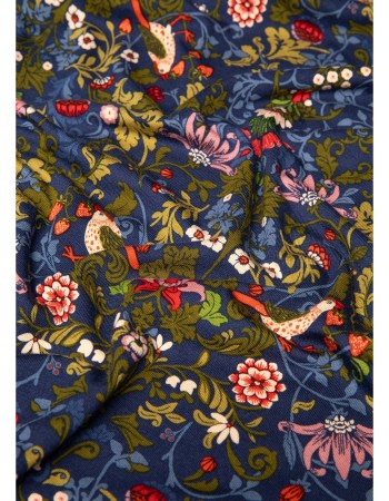 Blouse Oh My Knot Wispered Forrest Blue detail