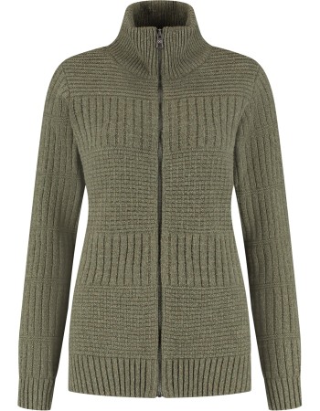 Schippersvest Harlingen Full Zip Kaki