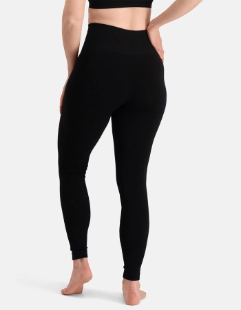 zwarte duurzame legging van bamboe
