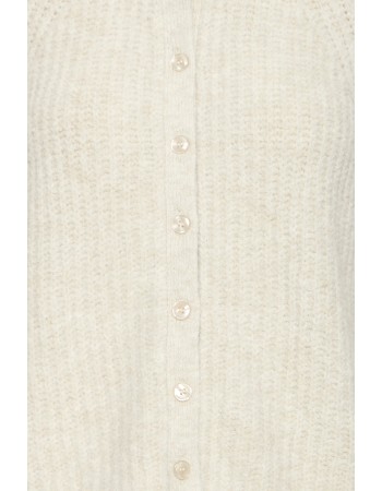 Cardigan Frcharleen Oatmeal Melange detail