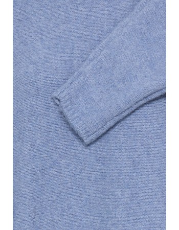 Trui Frbela  Blue Blizzard Melange detail