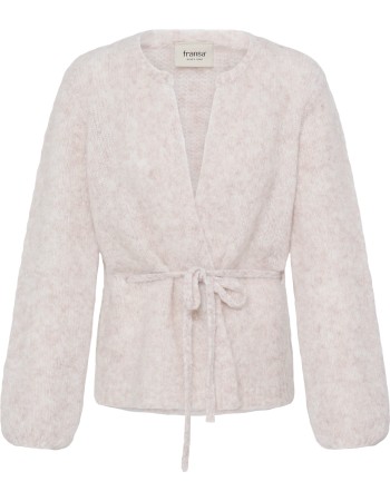 Cardigan Frnaelle Oatmeal Melange