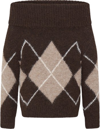 Trui Frcharleen Hot Fudge Check detail