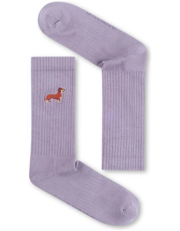 Tennissokken Wiener Lilac detail
