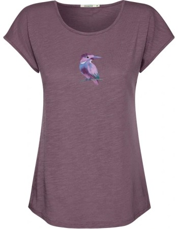 T-shirt Bird Look Cool Moorberry