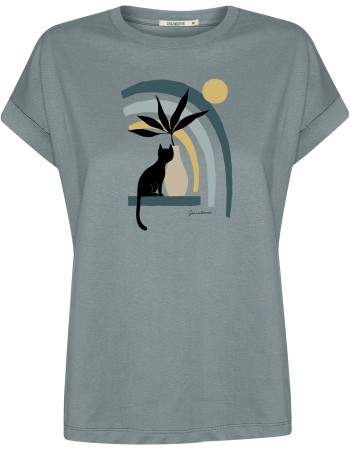 T-shirt Cat Vase Loony Fogstone