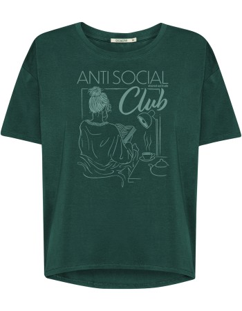 T-shirt Anti Social Feel Petrol Green