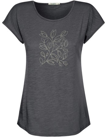 T-shirt Leafline Cool Gravel