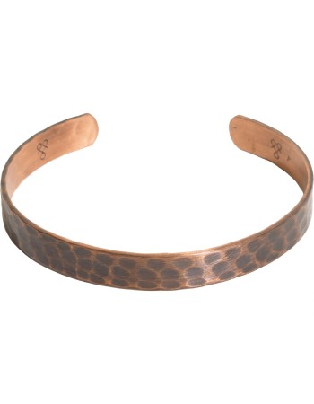 Koperen Armband Antique Hammererd