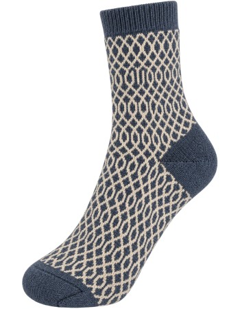 Wollen Sokken Wave Blue