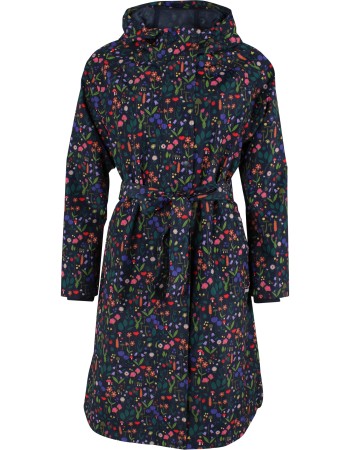 Regenjas Danelisabeth Botanical Navy