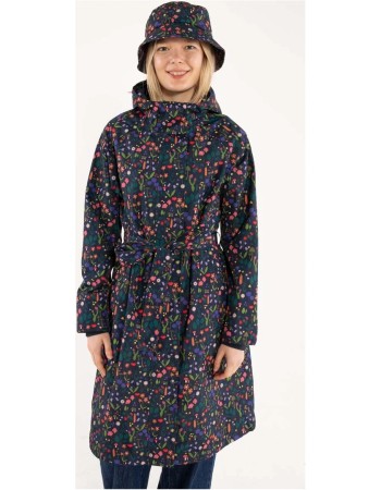 regenjas  met print