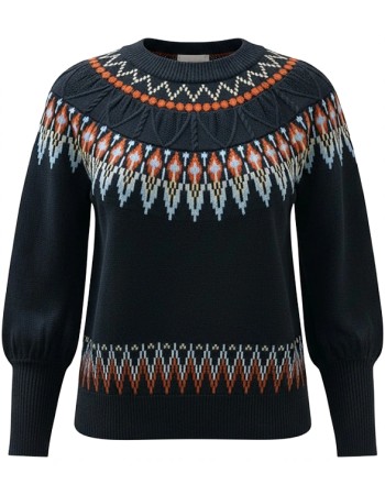 Trui Oslo Black Beauty