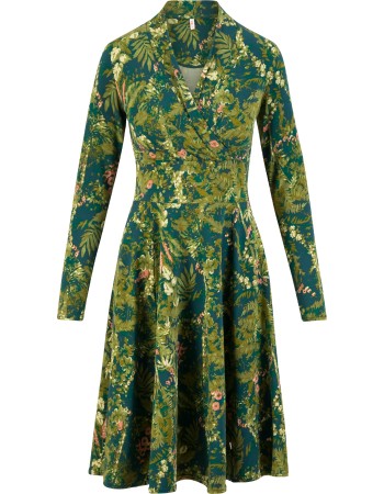 Jurk shalala Tralala Noble Brushstrokes Green
