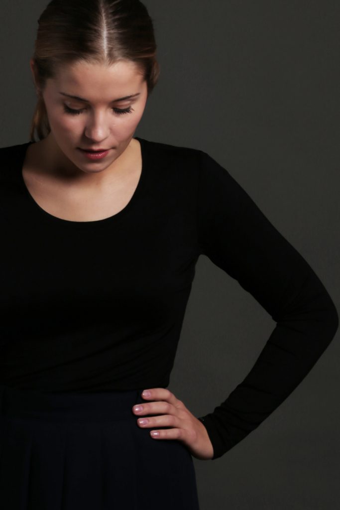 Longsleeve Bamboe Original Zwart