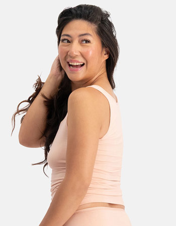 Singlet Anna 2-Pack Rose