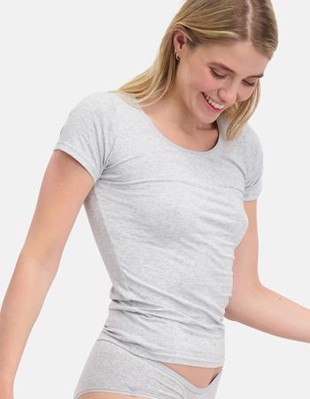 T-shirts Kate 2-Pack Light Grey