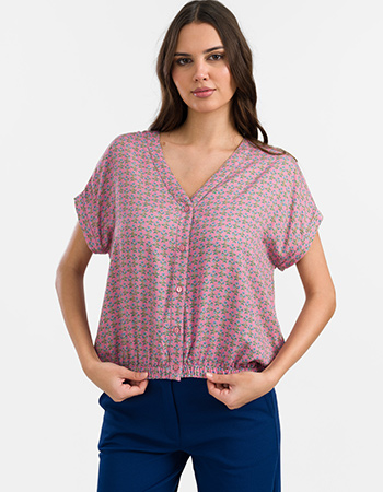 Duurzame blouse van ecovero viscose