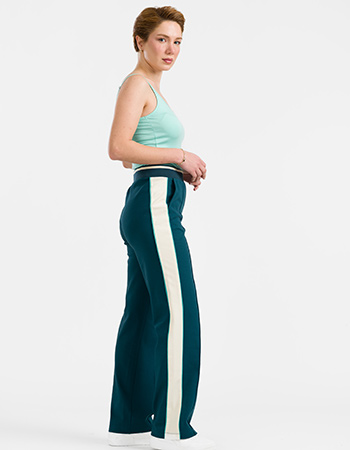 duurzame broek van biologisch katoen en gerecycled polyester