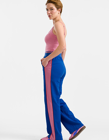 duurzame broek van biologisch katoen en gerecycled polyester