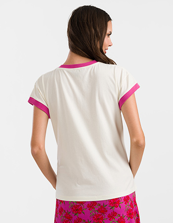 t-shirt gemakat van 100% biologisch katoen