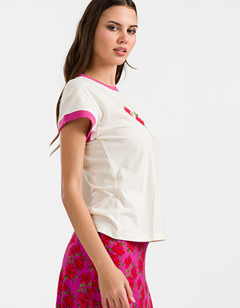 kleurrijk t-shirt van Lalamour