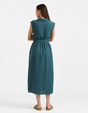 zomerse jurk van katoen van lalamour