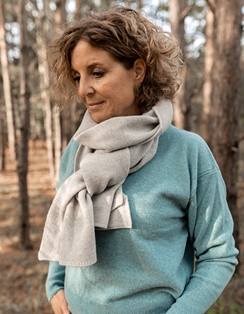 Trui Claudia Merino Wol Pacific Blue