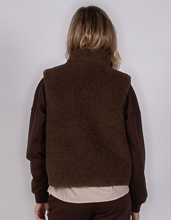 Bodywarmer Vegan Regina Brown