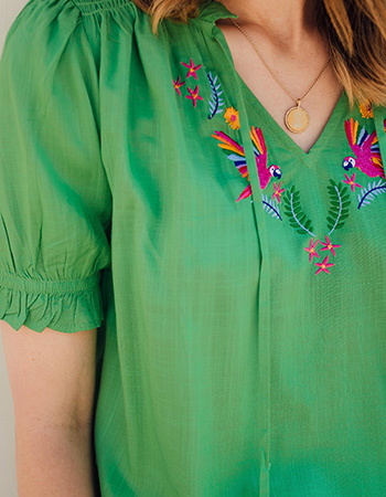 Kies bewust, draag met plezier. Biologisch katoen van Sugarhill Brighton – te vi