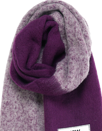 Shawl Gerecycled New Cycle Purple detail